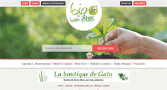 Desktop Screenshot of piscine-et-jardin.bioetbienetre.fr